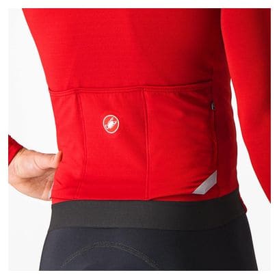 Maillot Manches Longues Castelli Fly Rouge