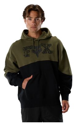 Men's Fox Abyss Olive Green Sweatshirt