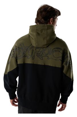 Men's Fox Abyss Olive Green Sweatshirt