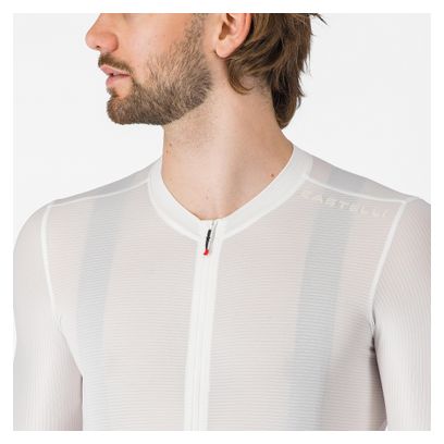 Castelli Espresso 2 Kurzarmtrikot Weiß Herren