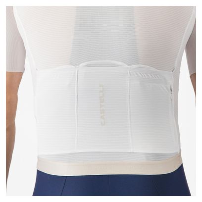 Castelli Espresso 2 Kurzarmtrikot Weiß Herren