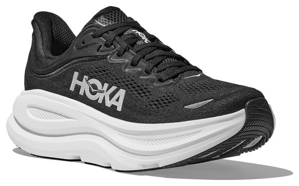 Hoka Bondi 9 Herren Laufschuhe Schwarz/Weiß