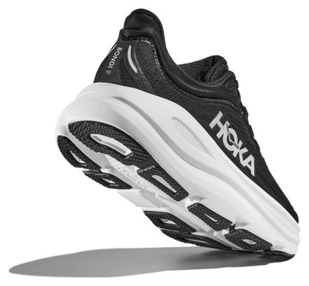 Hoka Bondi 9 Scarpe da corsa Nero/Bianco Uomo