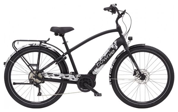 Vélo de Ville Electrique Electra Townie Path Go 10D EQ Step-Over 500 Wh 27.5' Shimano Deore 10V Noir