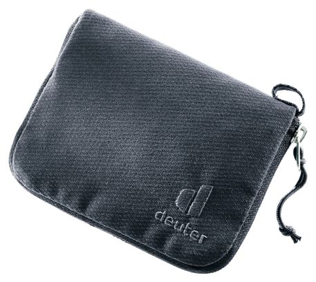 Cartera con cremallera Deuter Negro/Beige