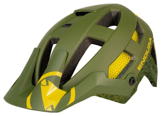 Endura SingleTrack Helmet Green