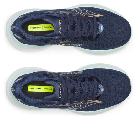 Scarpe da corsa Saucony Ride 19 blu da donna