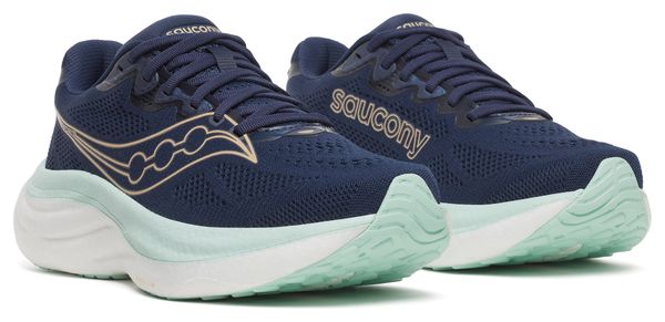 Scarpe da corsa Saucony Ride 19 blu da donna