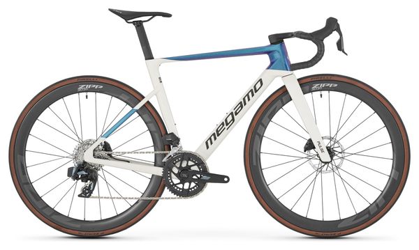 Bicicletta da strada Megamo Pulse 07 Sram Rival AXS 12V 700 mm Bianco/Blu 2026