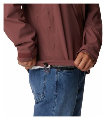 Columbia Omni-Tech Ampli-Dry Purple Men's Waterproof Jacket