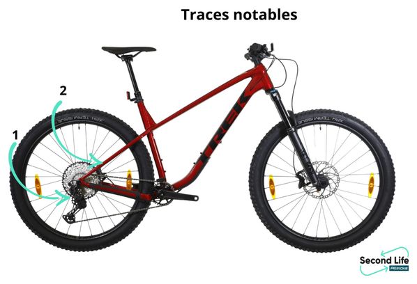 Vélo d'Exposition - VTT Semi-Rigide Trek Roscoe 9 Shimano SLX XT 12V 29'' Rouge 2023