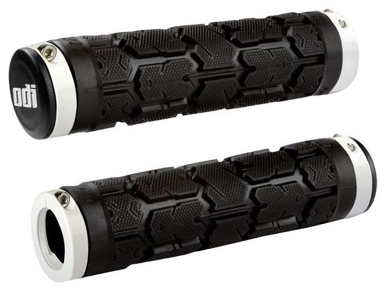 Odi Rogue Lock-On Grips 130mm Schwarz/Weiß