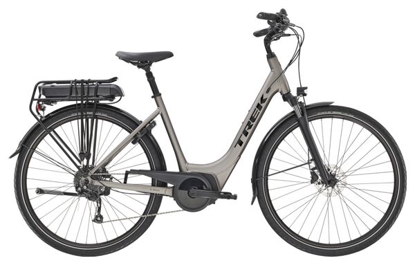 Vélo de Ville Électrique Trek Verve+ 2 Lowstep Shimano Altus 9V 500 Wh 700 mm Gris 2023