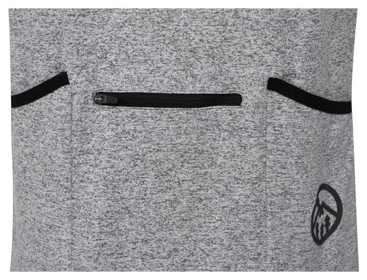 Jersey gris de corte recto y manga corta Parpaillon de LeBram