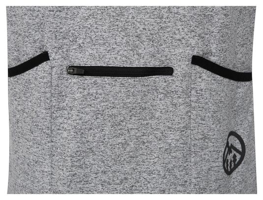 Maglia taglio dritto manica corta LeBram Parpaillon grigia