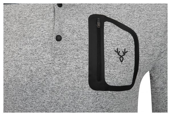 Maglia taglio dritto manica corta LeBram Parpaillon grigia