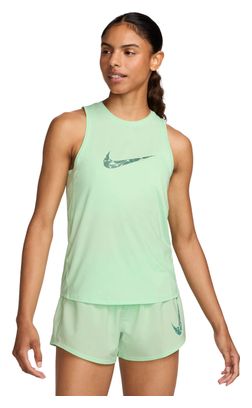 Camiseta de tirantes Nike One Green para mujer