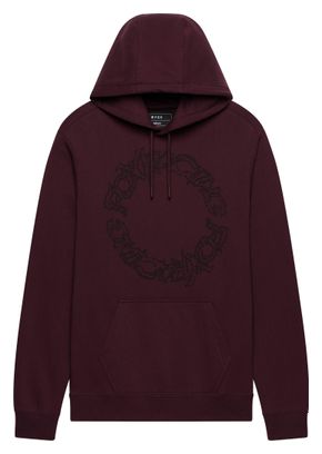 Felpa con cappuccio Fox Slowburn marrone scuro da uomo