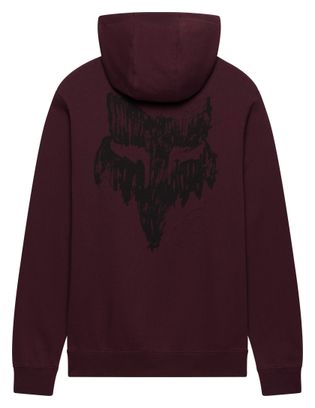 Felpa con cappuccio Fox Slowburn marrone scuro da uomo