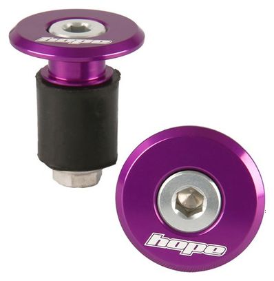 Hope Grip Doctor Bar ends Purple