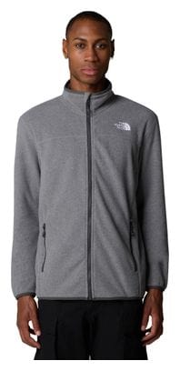 The North Face 100 Fleece Glacier Full Zip Grey