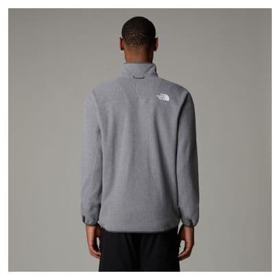 Polaire The North Face 100 Glacier Full Zip Gris