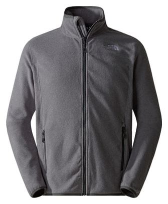 The North Face 100 Fleece Glacier Full Zip Grey