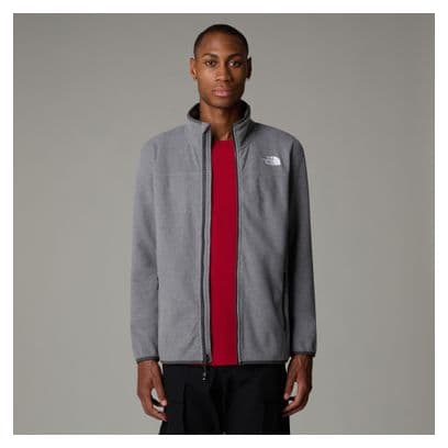 The North Face 100 Glacier Full Zip Fleec Grey
