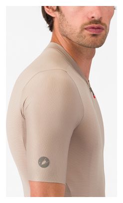 Maglia a maniche corte Castelli Espresso 2 Beige Uomo