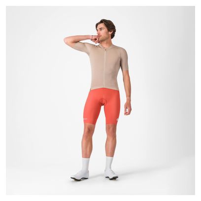 Maglia a maniche corte Castelli Espresso 2 Beige Uomo