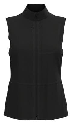Women's Vest Odlo Explorer Windproof Black
