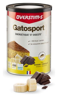 OVERSTIMS Sportkoek GATOSPORT Banaan - Chocoladestukjes 400g
