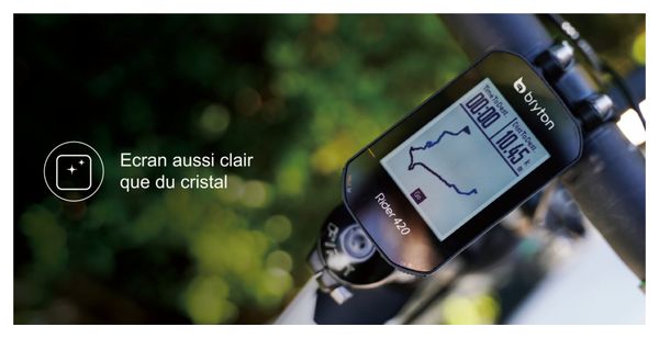 Ordenador GPS BRYTON Rider 420E (sin sensor)