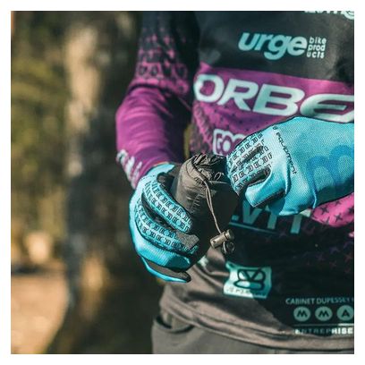 Gants techniques VTT - DZP L bleu