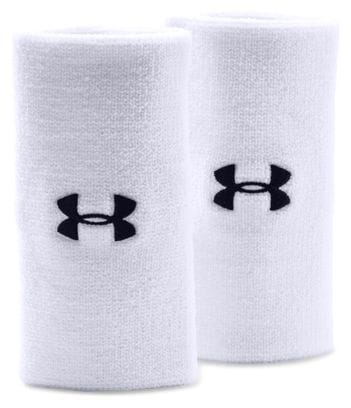 Bracelets éponge (lot de 2) Under Armour Performance Blanc