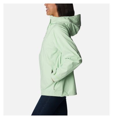 Columbia Omni-Tech Ampli-Dry Green Women's Waterproof Jacket