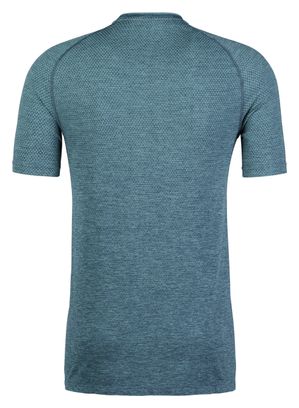 Odlo Essential Seamless Short Sleeve Jersey Blue