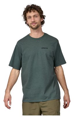 T-Shirt Patagonia P-6 Logo Responsibili-Tee Vert