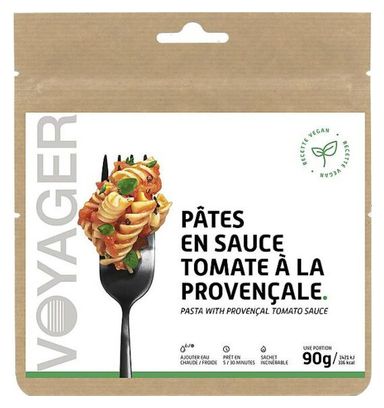 Voyager Freeze Dried Meals Pasta in Tomatensaus Provençale 90g
