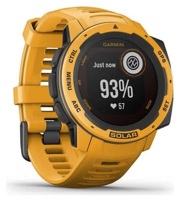 Orologio GPS solare Garmin Instinct Sunburst giallo