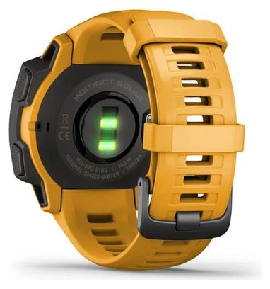 Orologio GPS solare Garmin Instinct Sunburst giallo