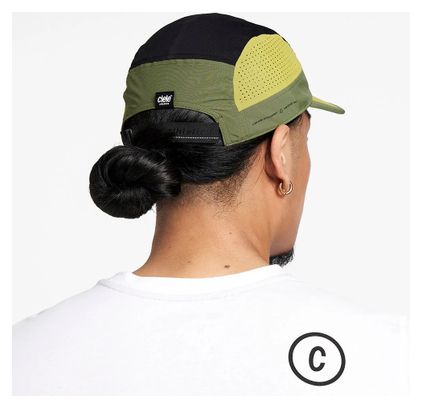 Casquette Ciele GOCap SC Décennie 014-024 Jaune Vert