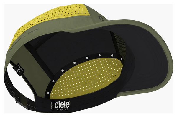 Casquette Ciele GOCap SC Décennie 014-024 Jaune Vert