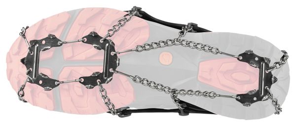 Nortec Nordic 2.4 Crampones negros