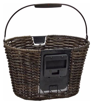 Panier Avant Klickfix Structura Ovale Noir Marron