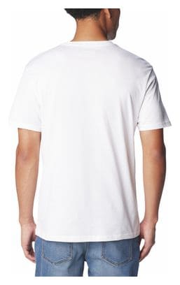 Heren Columbia CSC Basic Logo II Wit T-Shirt