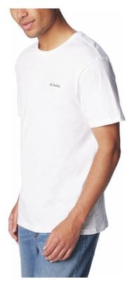 Heren Columbia CSC Basic Logo II Wit T-Shirt