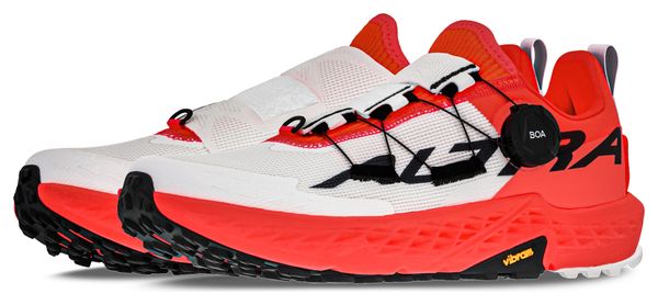 Chaussures Trail Altra Timp 5 BOA Blanc/Corail Homme