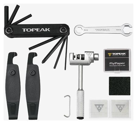 Topeak SideKick STW Satteltasche + Werkzeuge Schwarz