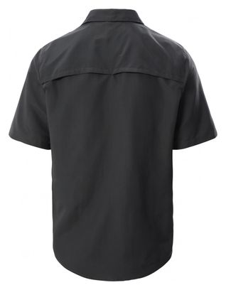 Chemise De Golf FootJoy – Homme – Manches Courtes – Gris/Noir – Taille M